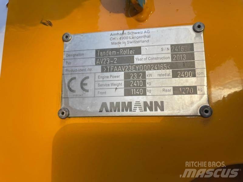 Ammann AV 23 Nabijači zemlje