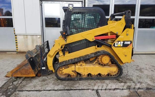 CAT 259D HF Skid steer mini utovarivači