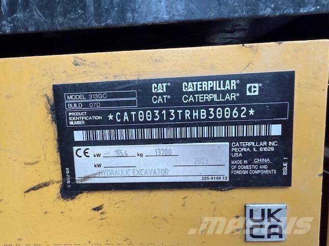 CAT 313-07 GC Bageri guseničari