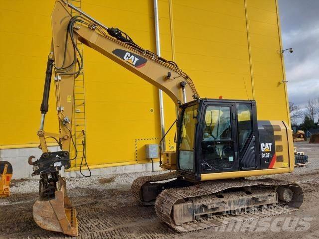 CAT 313 FL Bageri guseničari