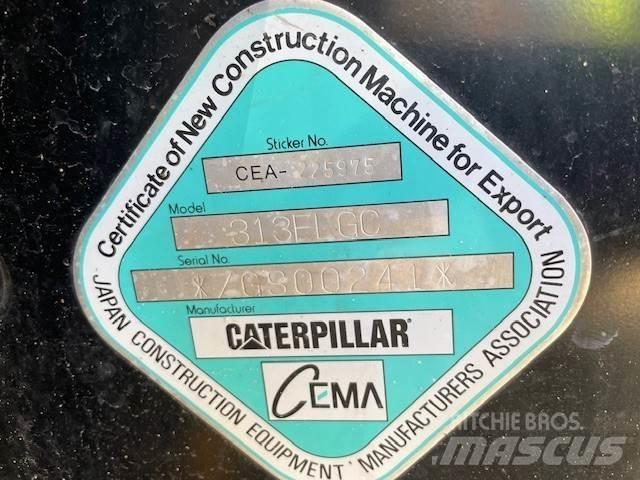 CAT 313 FL GC Bageri guseničari