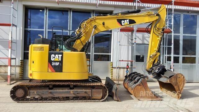 CAT 315F CW20s Bageri guseničari