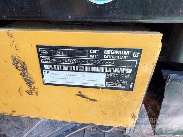 CAT 316F Bageri guseničari