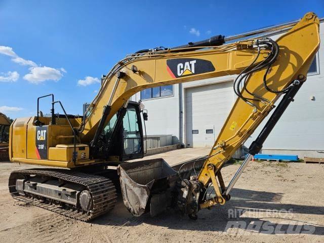 CAT 318FL Bageri guseničari