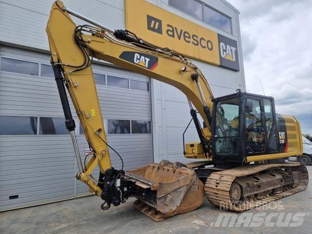 CAT 318FL Bageri guseničari