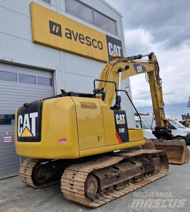 CAT 318FL Bageri guseničari