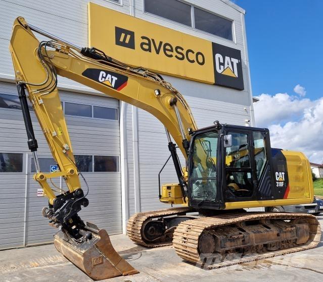 CAT 318FL Bageri guseničari