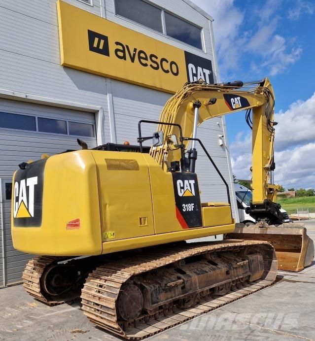 CAT 318FL Bageri guseničari