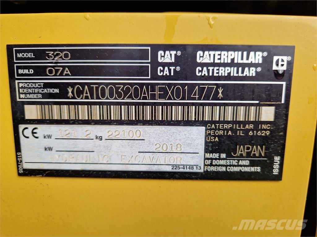 CAT 320 Bageri guseničari