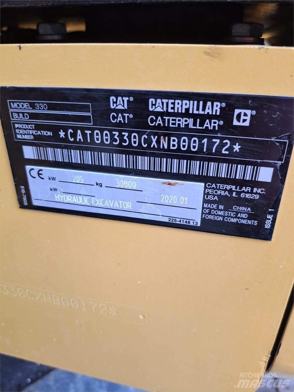 CAT 330 Bageri guseničari