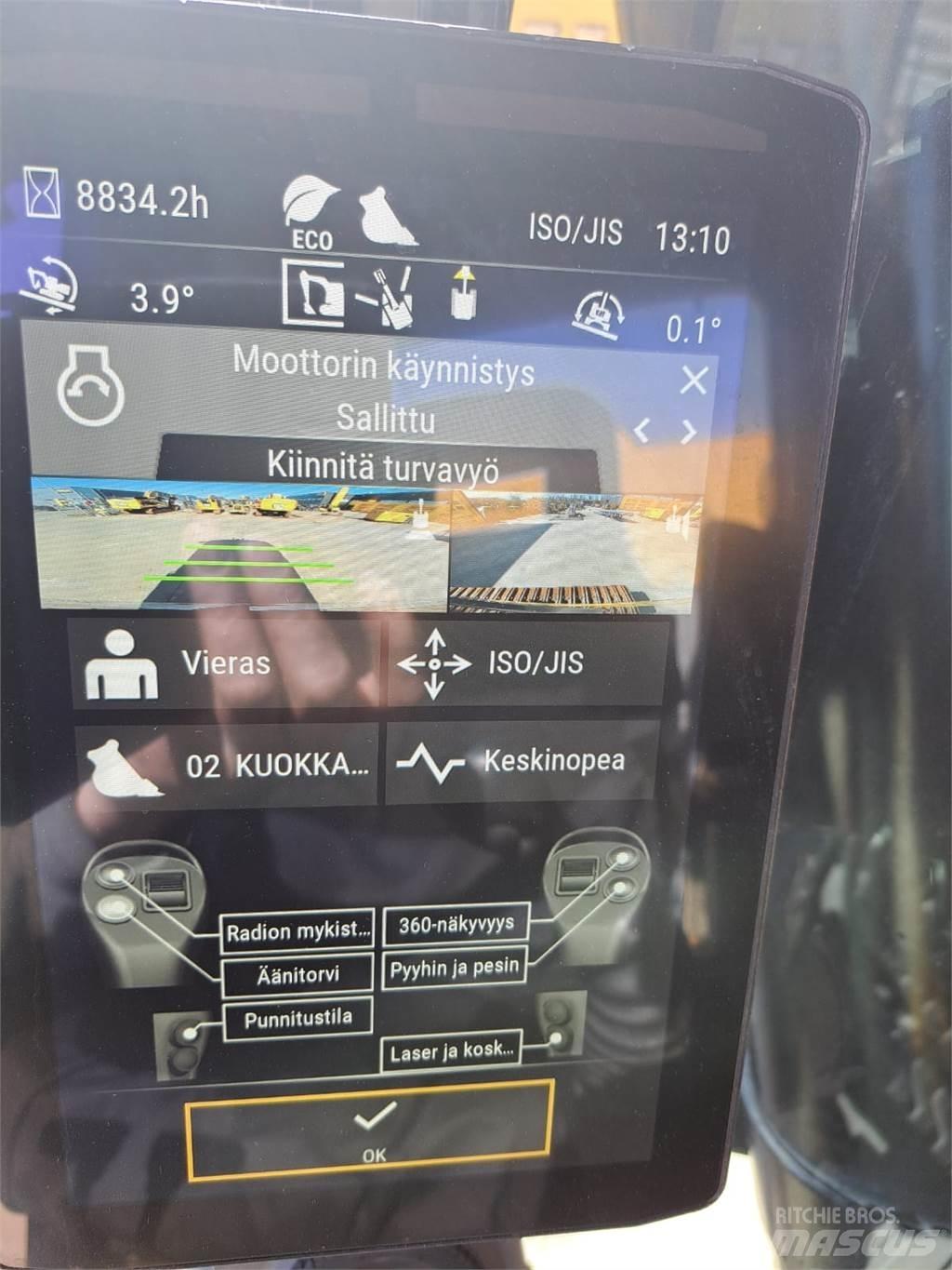 CAT 352 Bageri guseničari