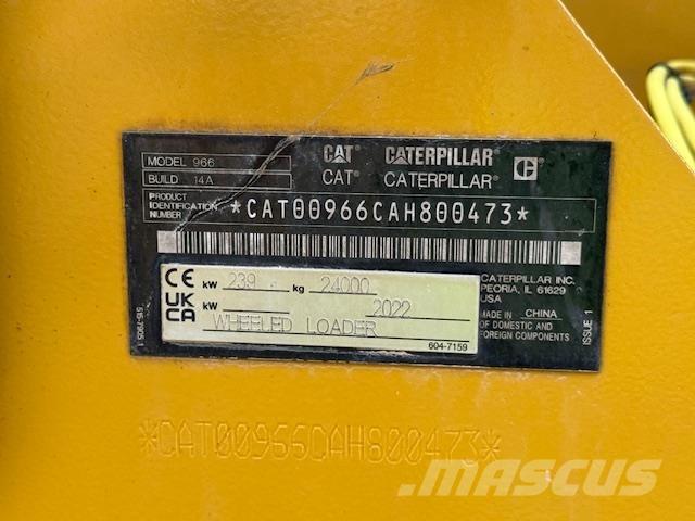 CAT 966 Utovarivači na točkove