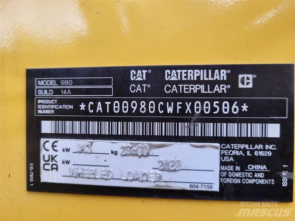 CAT 980 NG Utovarivači na točkove