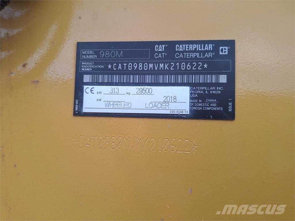CAT 980M Utovarivači na točkove