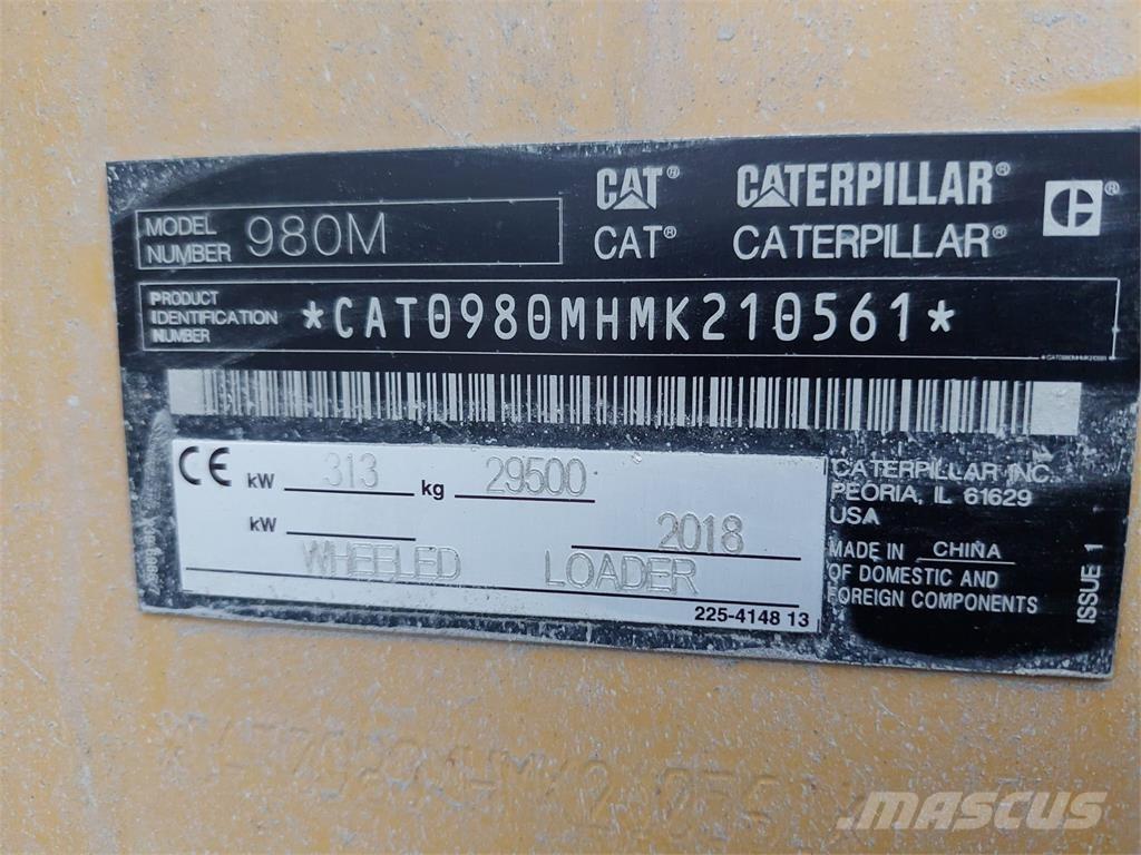 CAT 980M Utovarivači na točkove