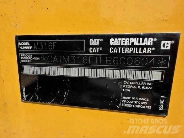 CAT M316F Ostalo za građevinarstvo