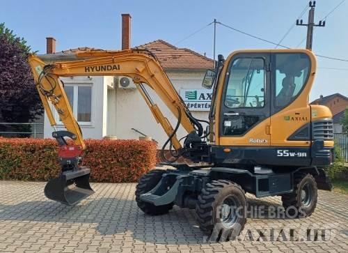 Hyundai R55W-9A Bageri točkaši