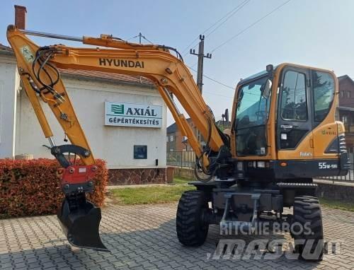 Hyundai R55W-9A Bageri točkaši