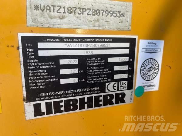 Liebherr L 538 V Utovarivači na točkove