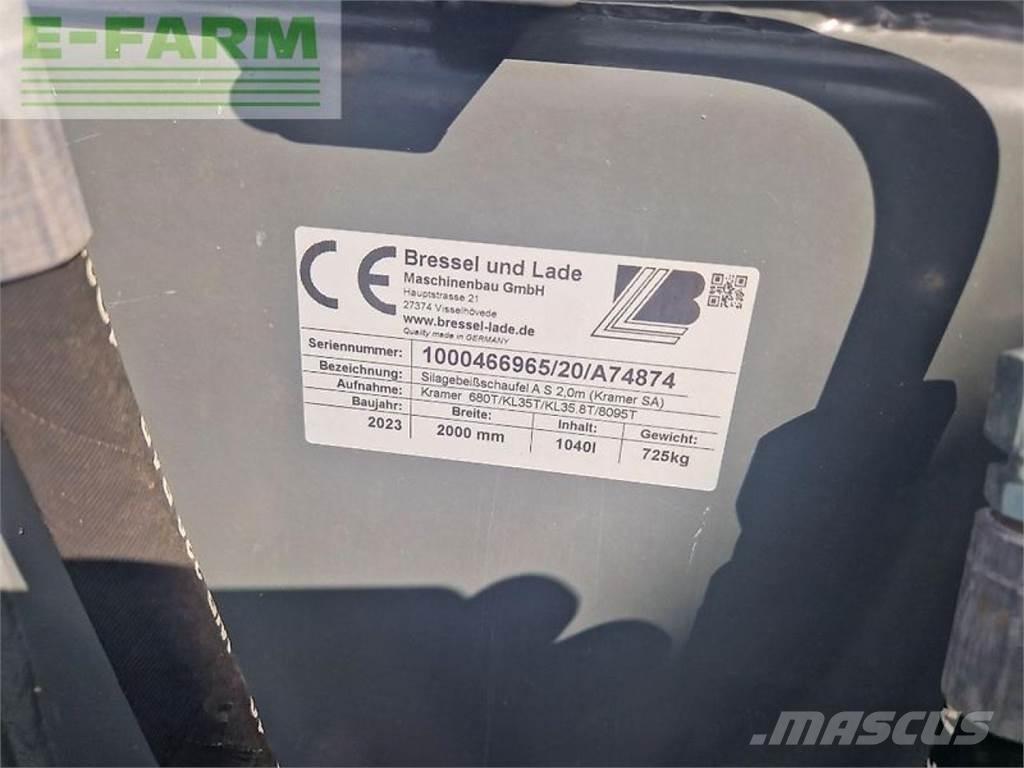 Kramer kl30.8t Poljoprivredni teleskopski utovarivači