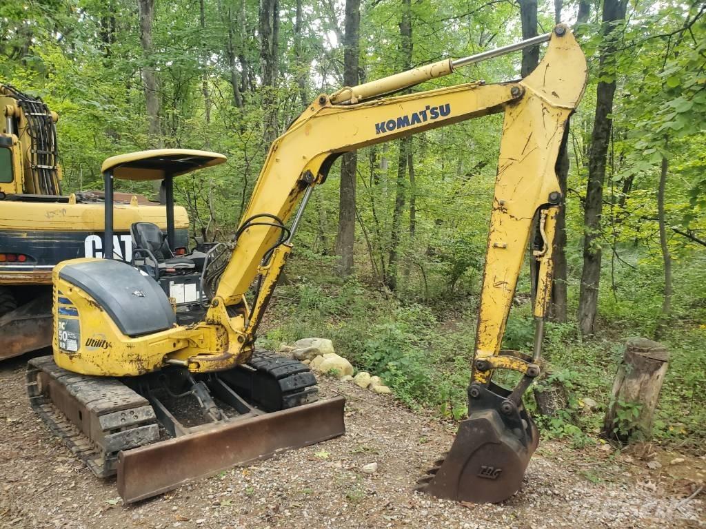 Komatsu PC50MR-2 Mini bageri < 7t
