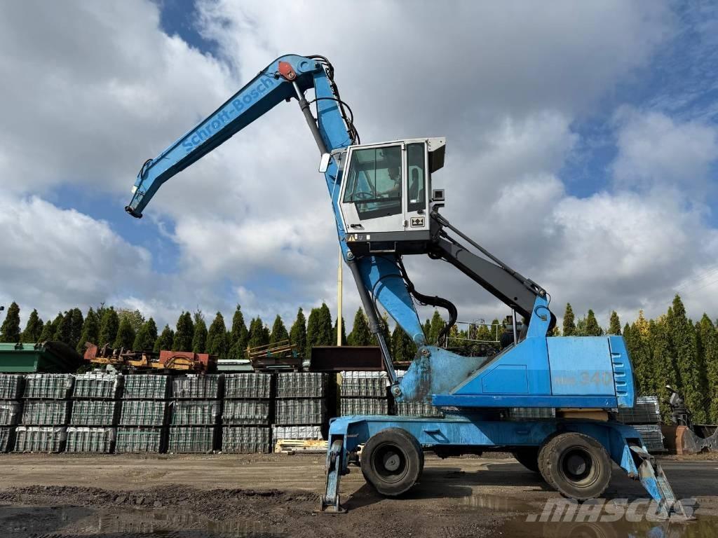 Terex Fuchs MHL 340 Bageri za prenos primarnih/sekundarnih sirovina