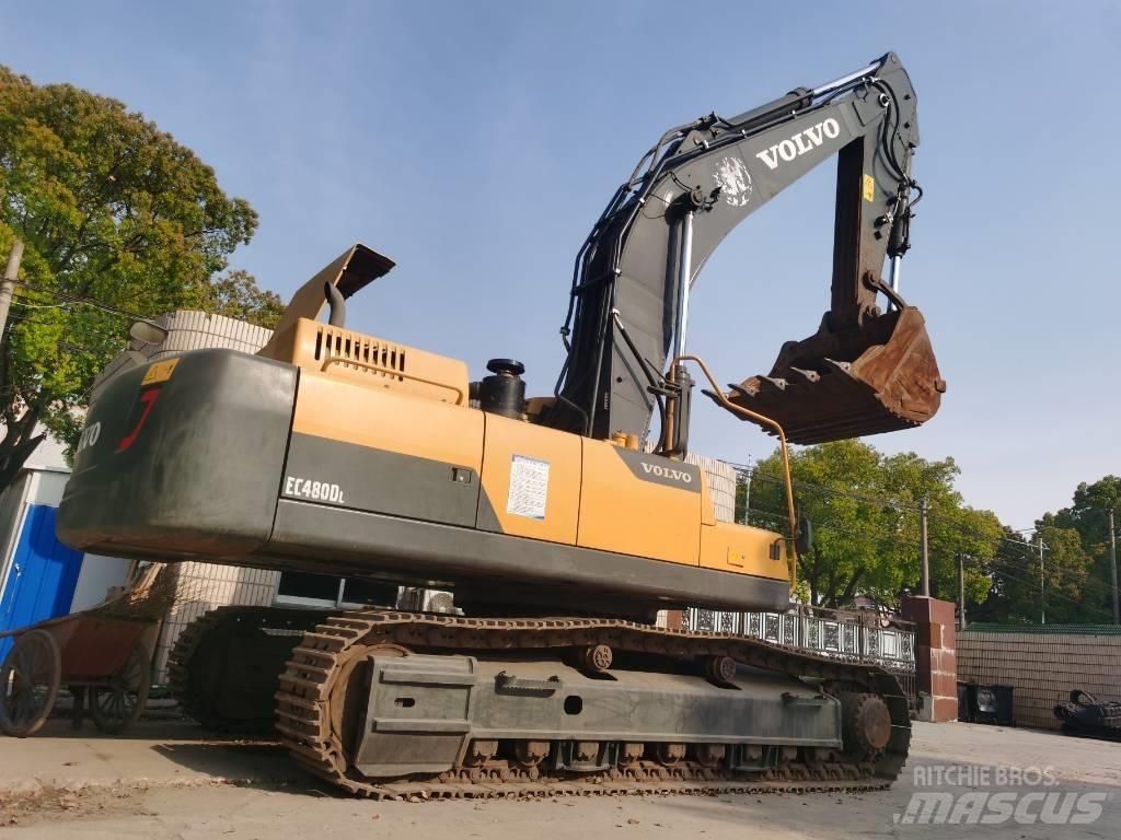 Volvo EC 480 D L Bageri guseničari