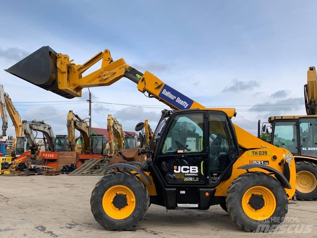 JCB 531-70 Poljoprivredni teleskopski utovarivači