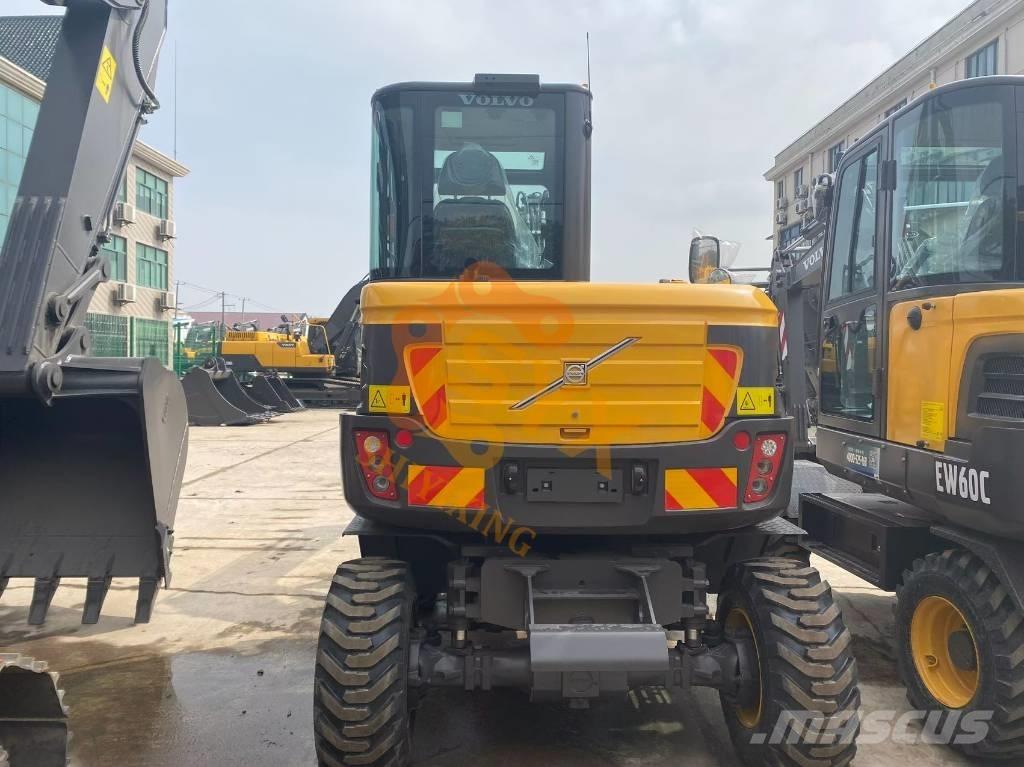 Volvo EW 60w vs Bageri guseničari