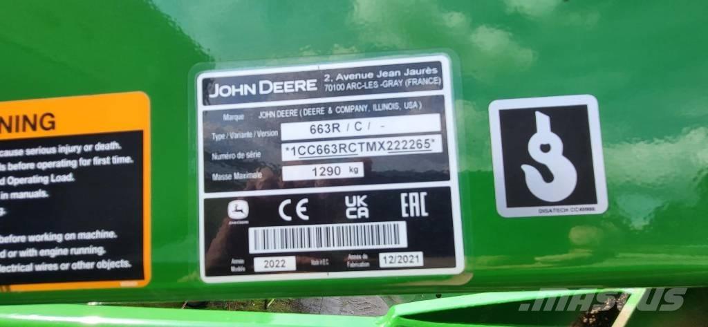 John Deere 663 R Oprema za prednji utovarivač