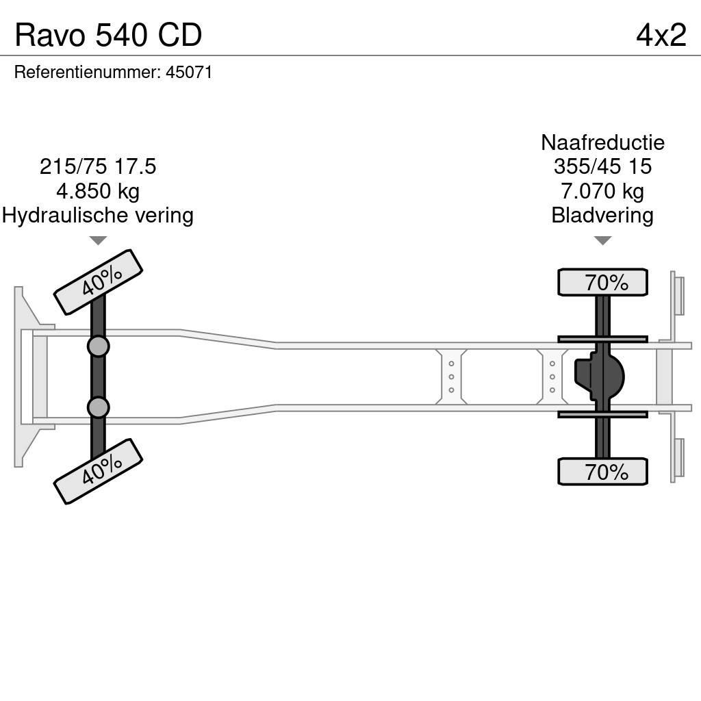 Ravo 540 CD Polovni kamioni za čišćenje