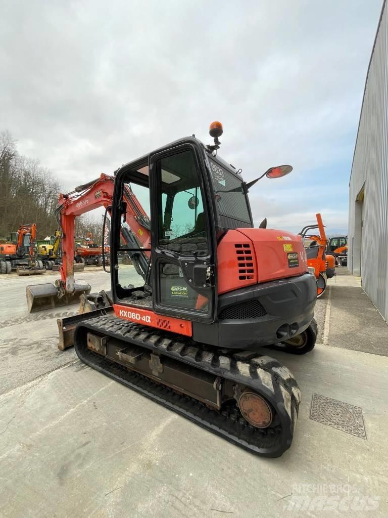 Kubota KX 080-4 Midi bageri 7t – 12t