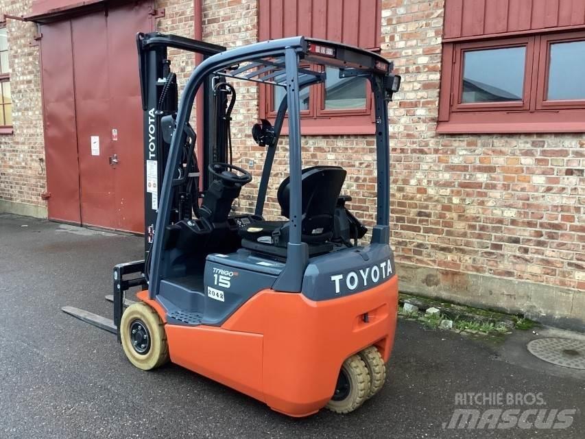 Toyota 8FBE15T Električni viljuškari