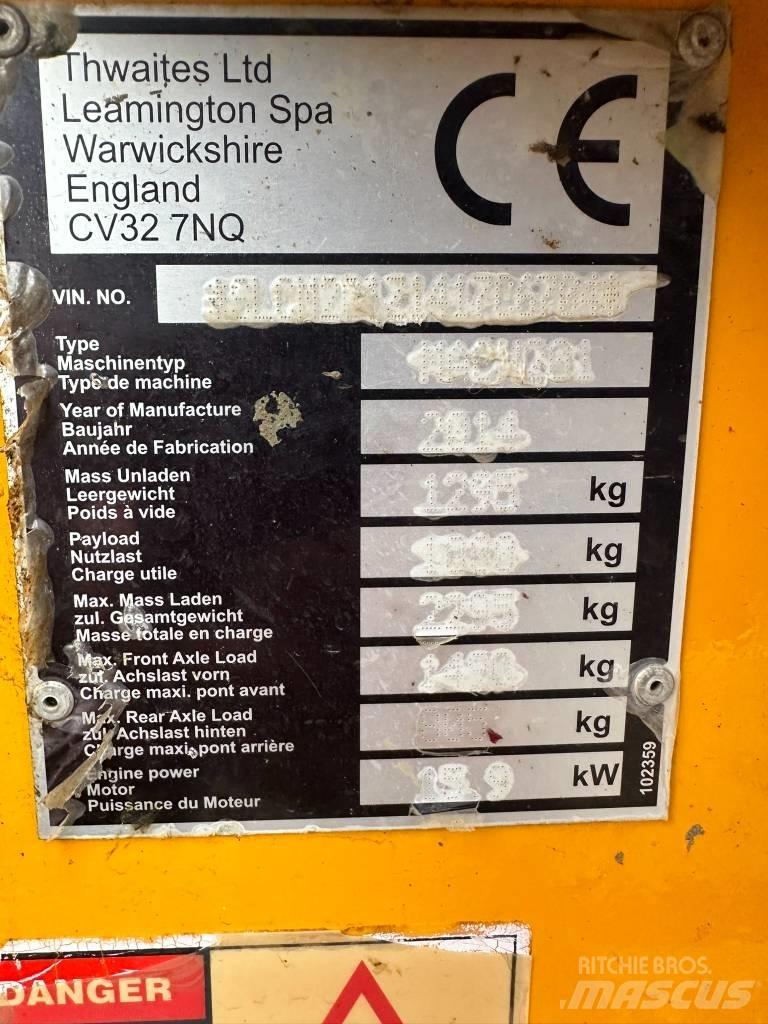 Thwaites 1 ton Damperi za gradilište