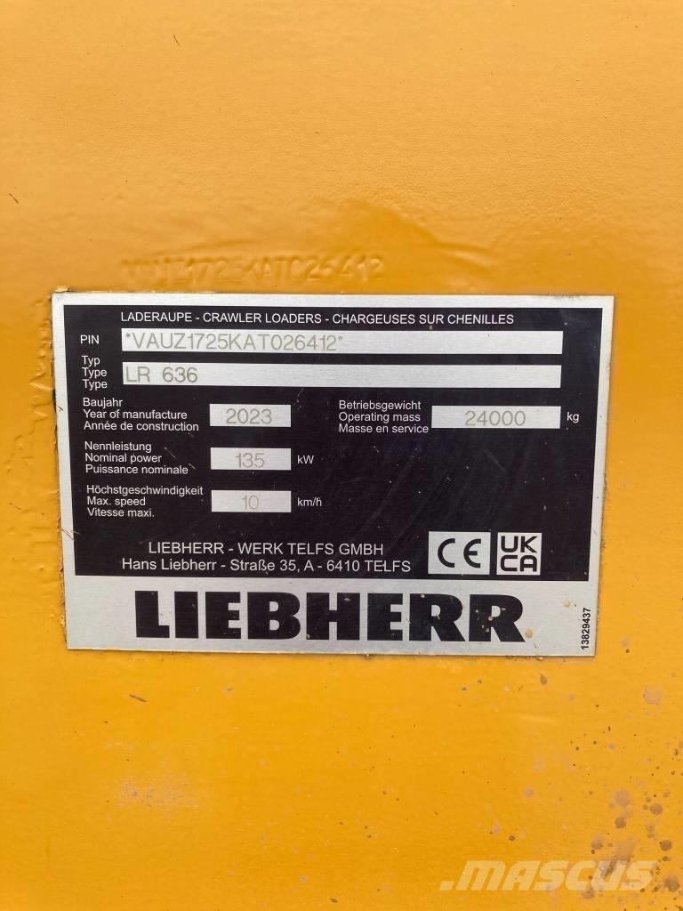 Liebherr LR 636 Utovarivaču guseničara