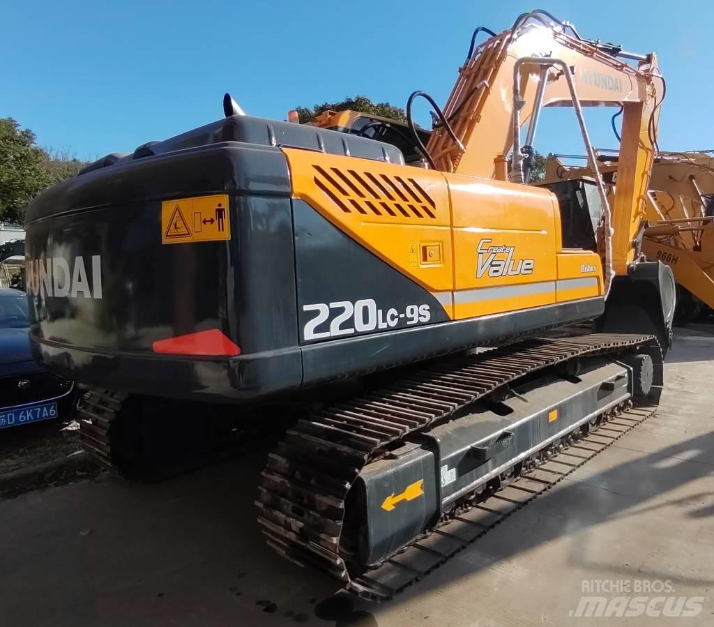 Hyundai 220LC-9S Bageri guseničari