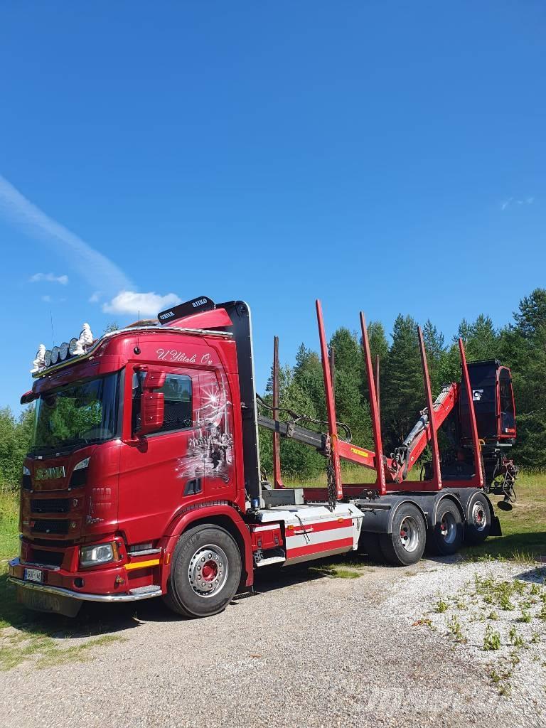Scania R 650 Kamioni za drva Šticari
