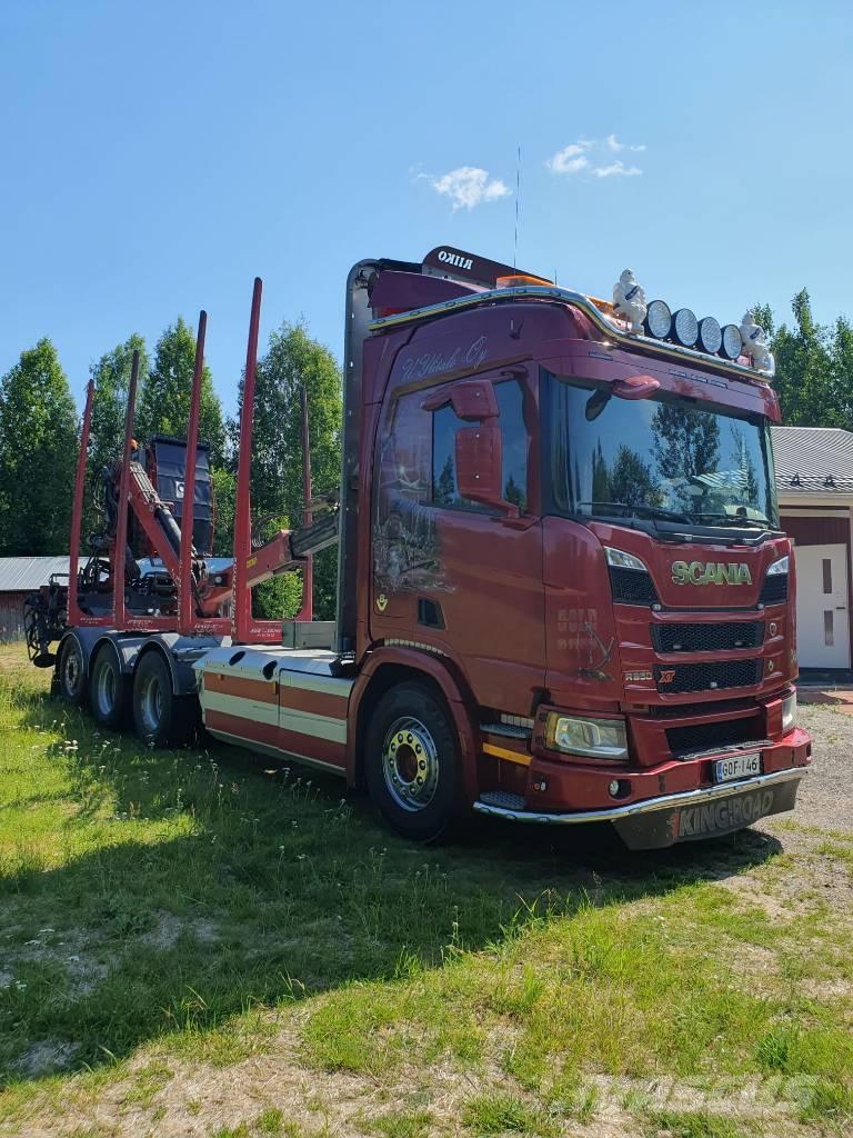 Scania R 650 Kamioni za drva Šticari