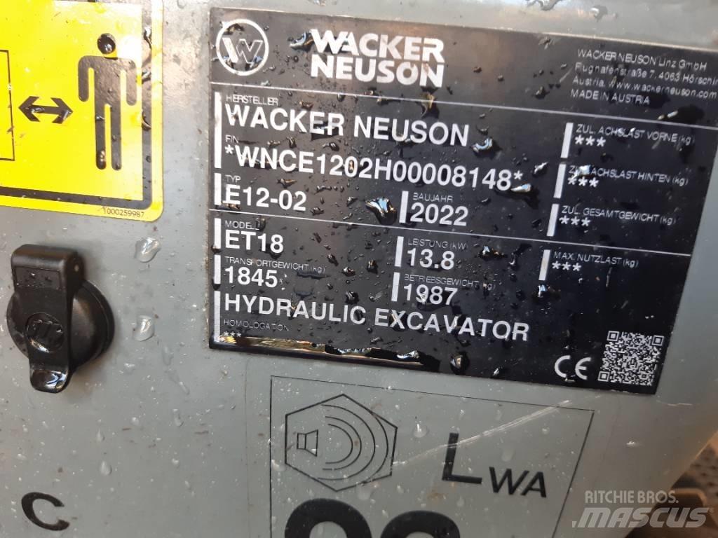 Wacker Neuson ET18 Bageri guseničari