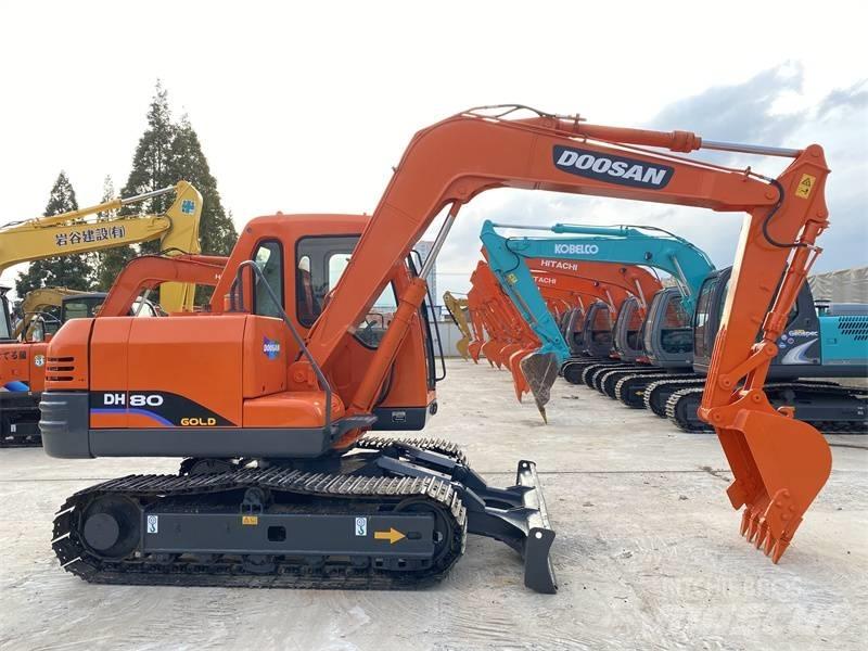 Doosan DH80G Bageri guseničari