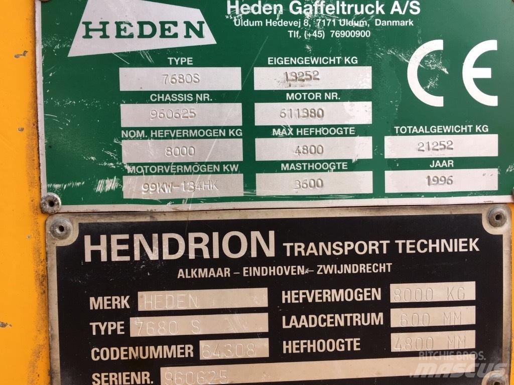 Heden 7680S Dizelski viljuškari