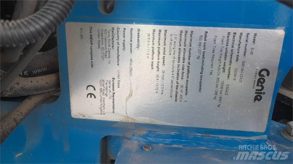 Genie S45 Teleskopske podizne platforme
