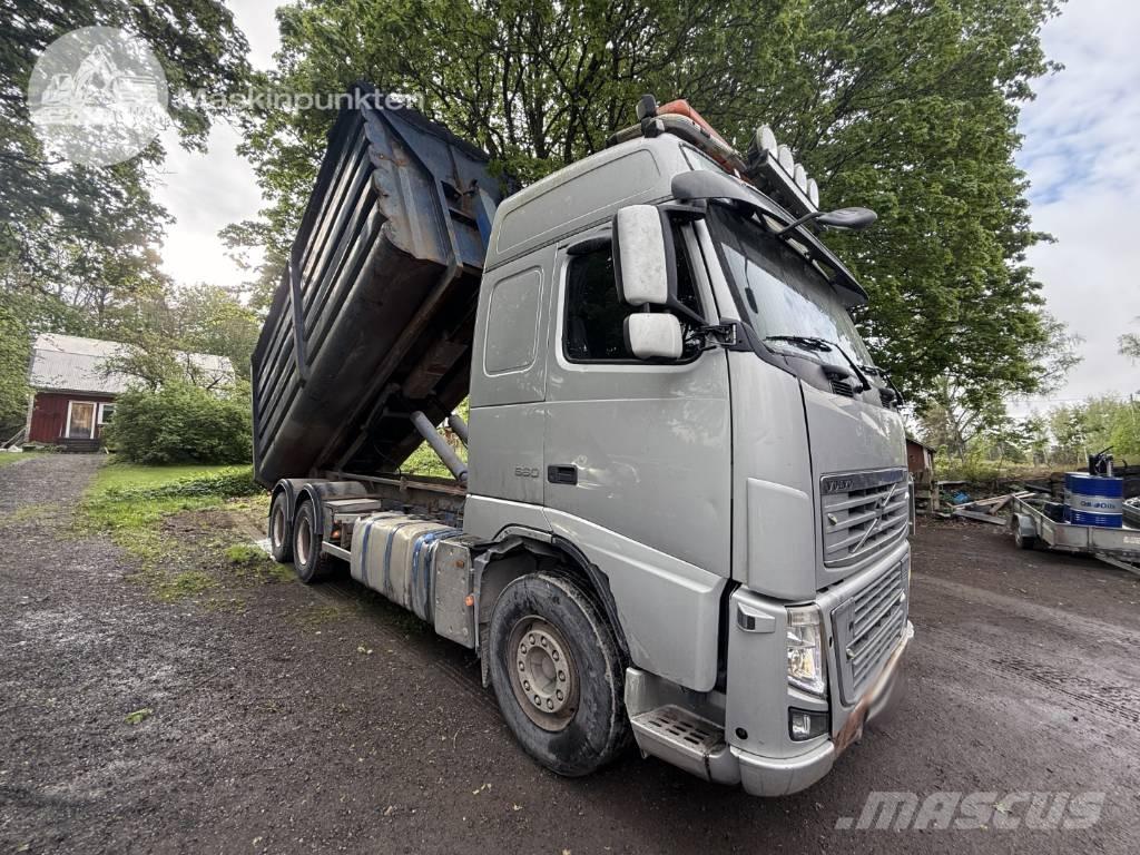 Volvo FH 16 660 Rol kiper kamioni sa kukom za podizanje tereta