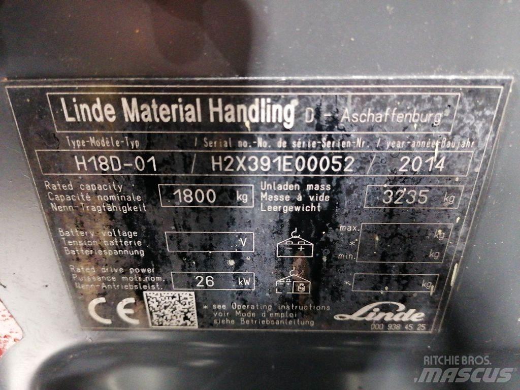 Linde H18D-01 Dizelski viljuškari