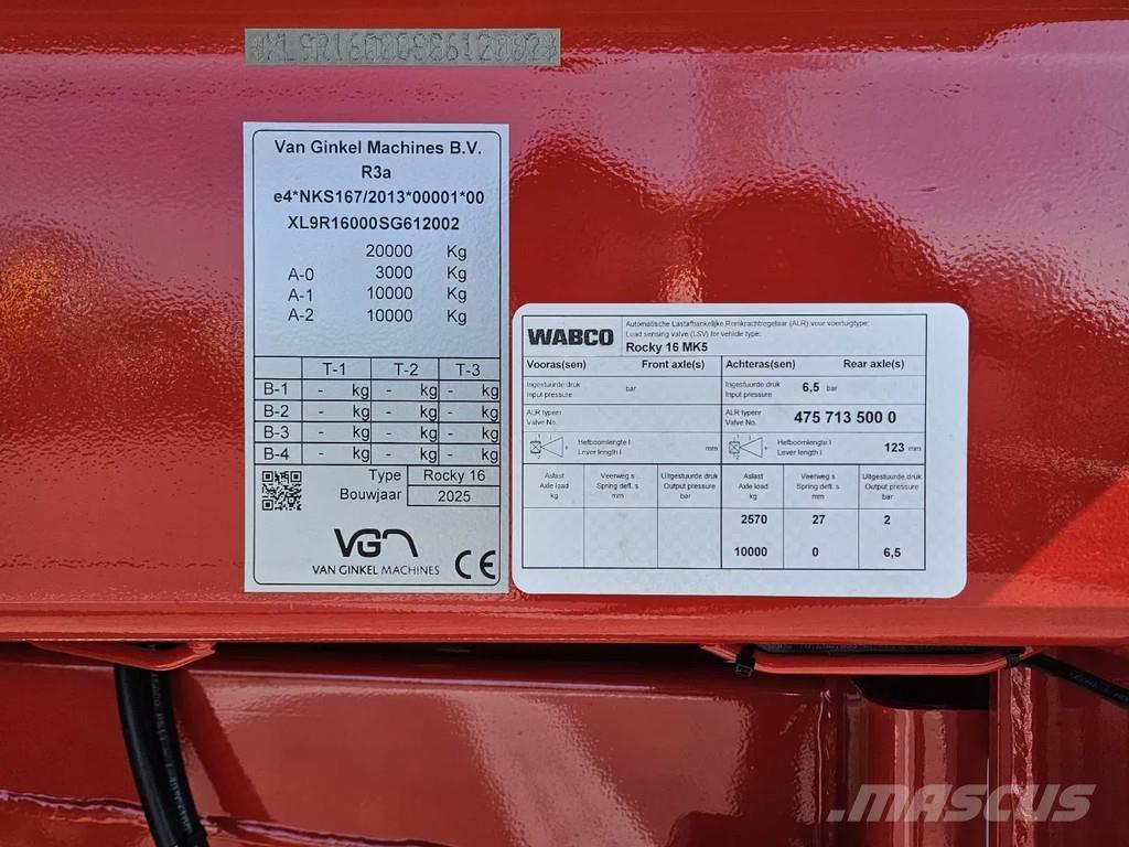 VGM Rocky 16 MK5 Damperi za gradilište