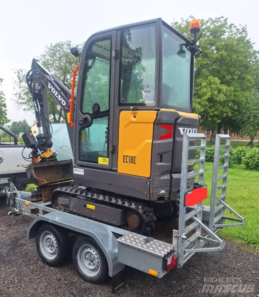 Volvo EC 18 E Mini bageri < 7t