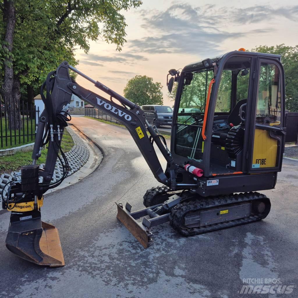 Volvo EC 18 E Mini bageri < 7t