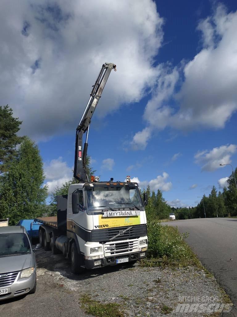 Volvo FH 12 Rol kiper kamioni sa kukom za podizanje tereta