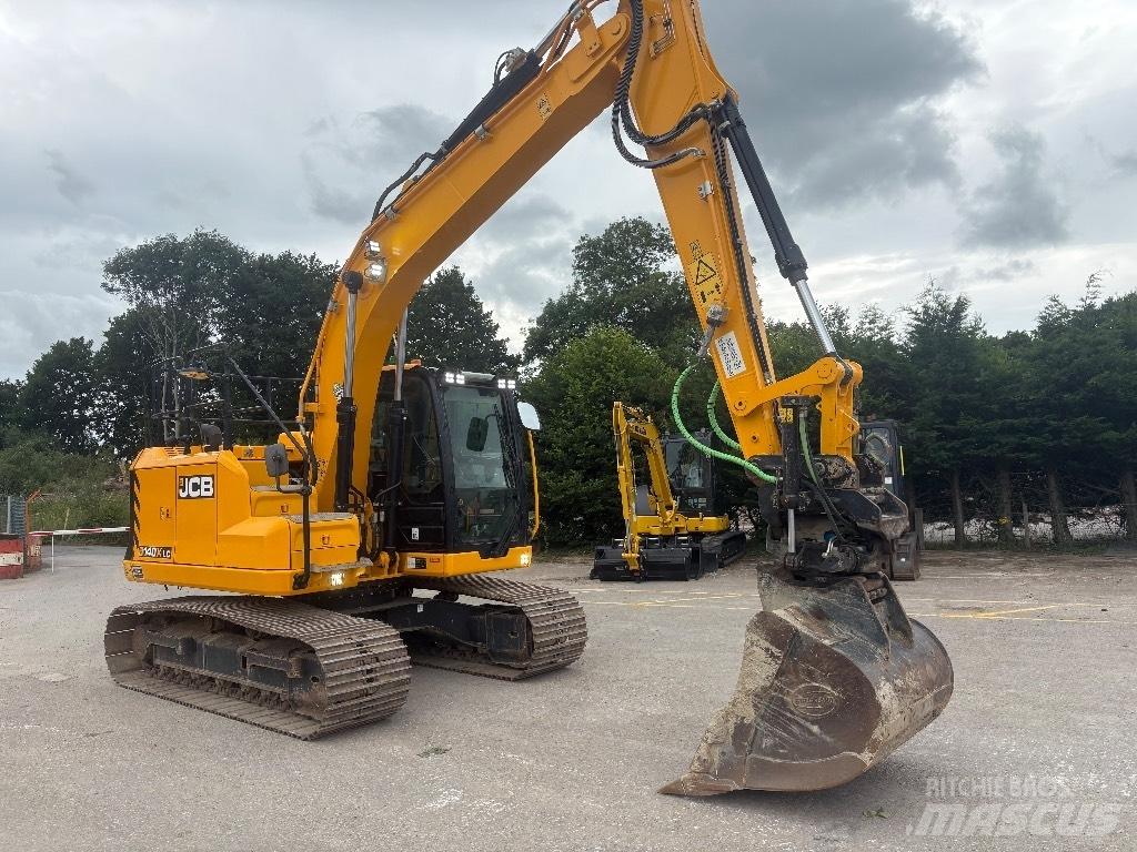 JCB 140X Steelwrist Bageri guseničari