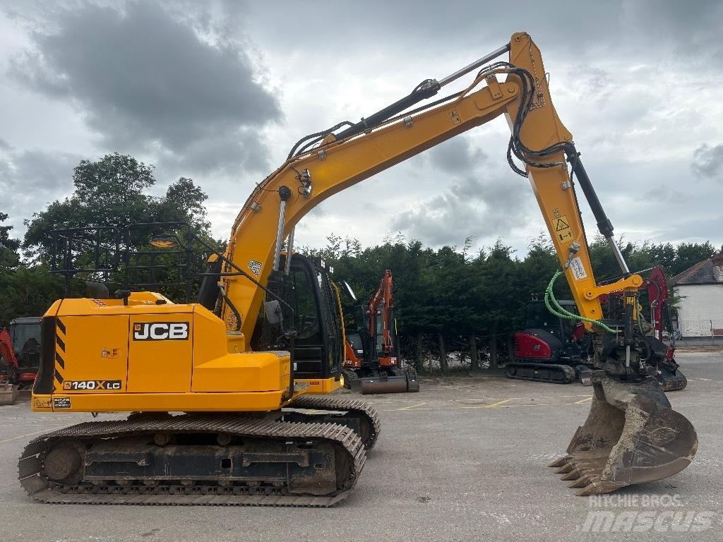JCB 140X Steelwrist Bageri guseničari